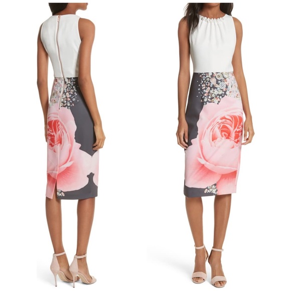Ted Baker London Dresses & Skirts - Blenheim Palace Embellished Sheath Bodycon Dress 5